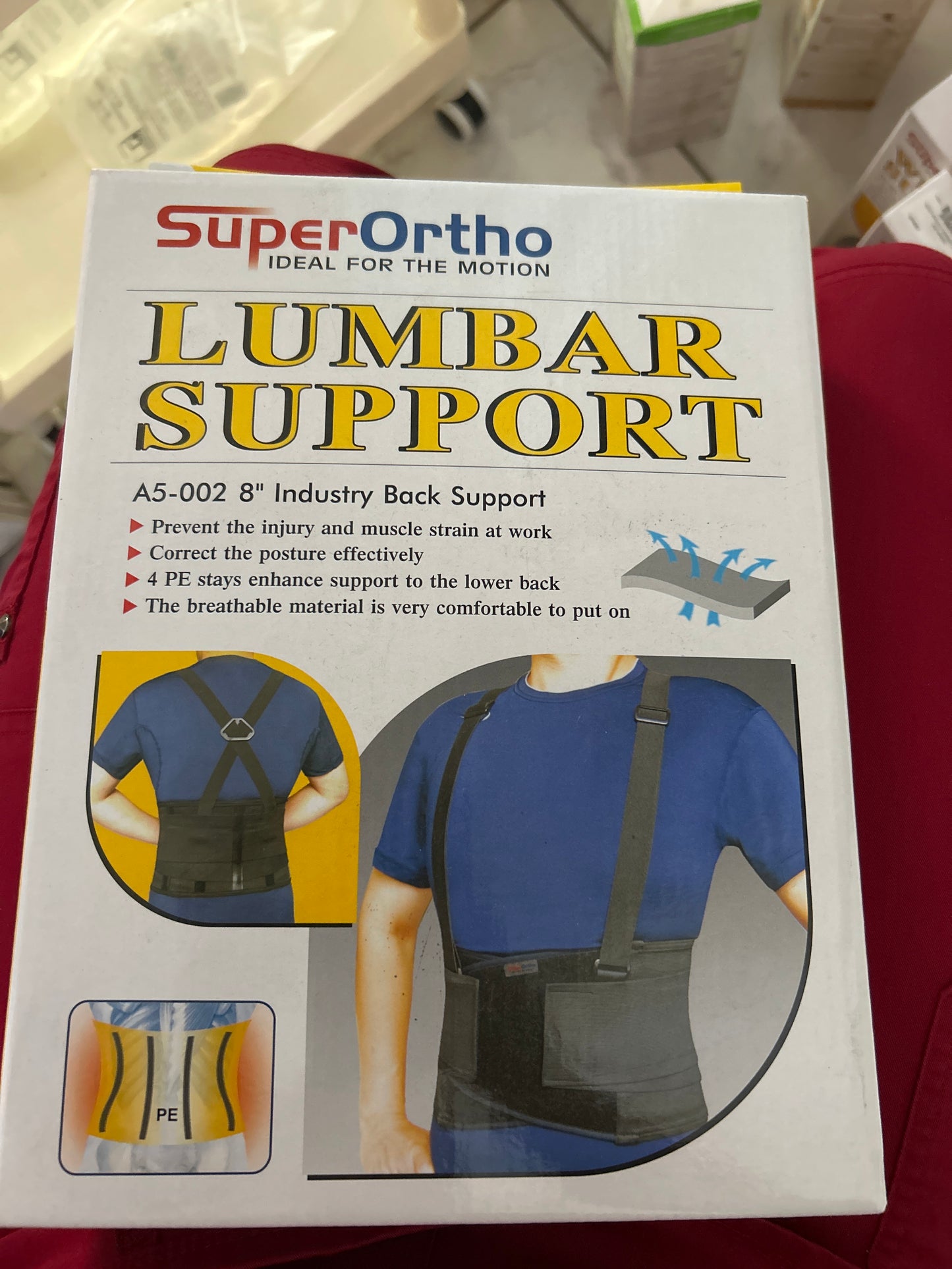 SOPORTE LUMBAR L