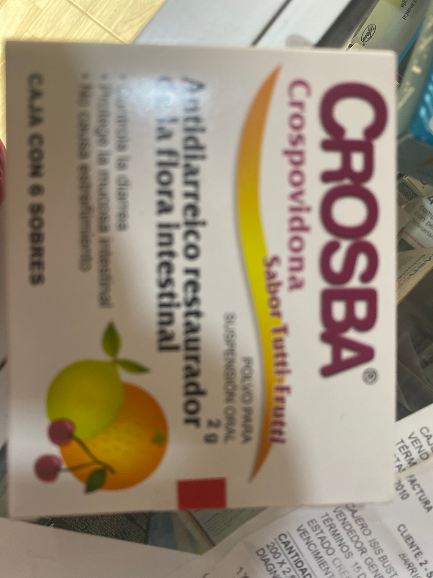 Crosba caja 6 sobres