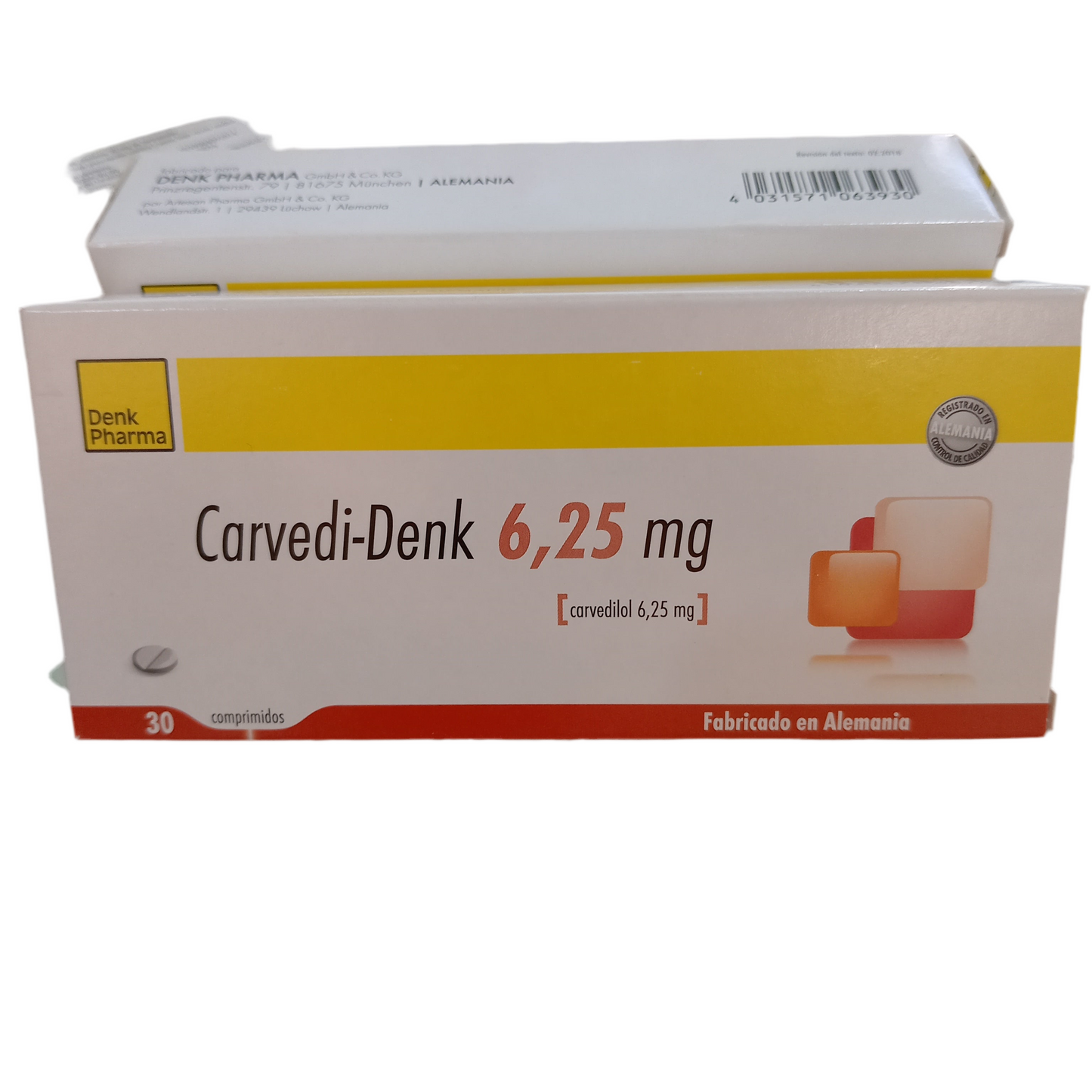 Carvedi-denk 6.25 mg
