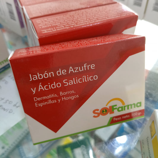 JABON DE AZUFRE MAS ACIDO SALICILICO