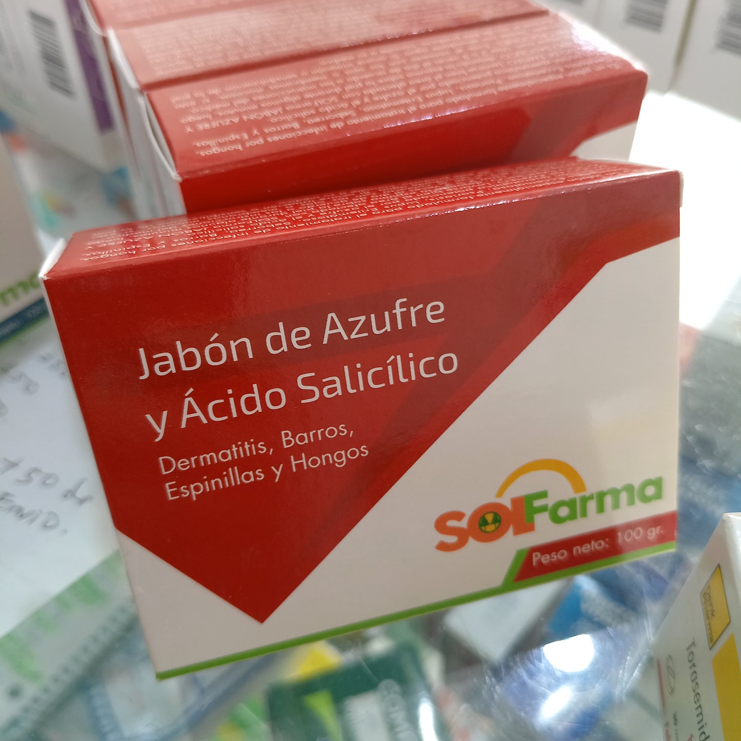 JABON DE AZUFRE MAS ACIDO SALICILICO
