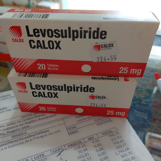 LEVOSULPIRIDE 25MG CALOX