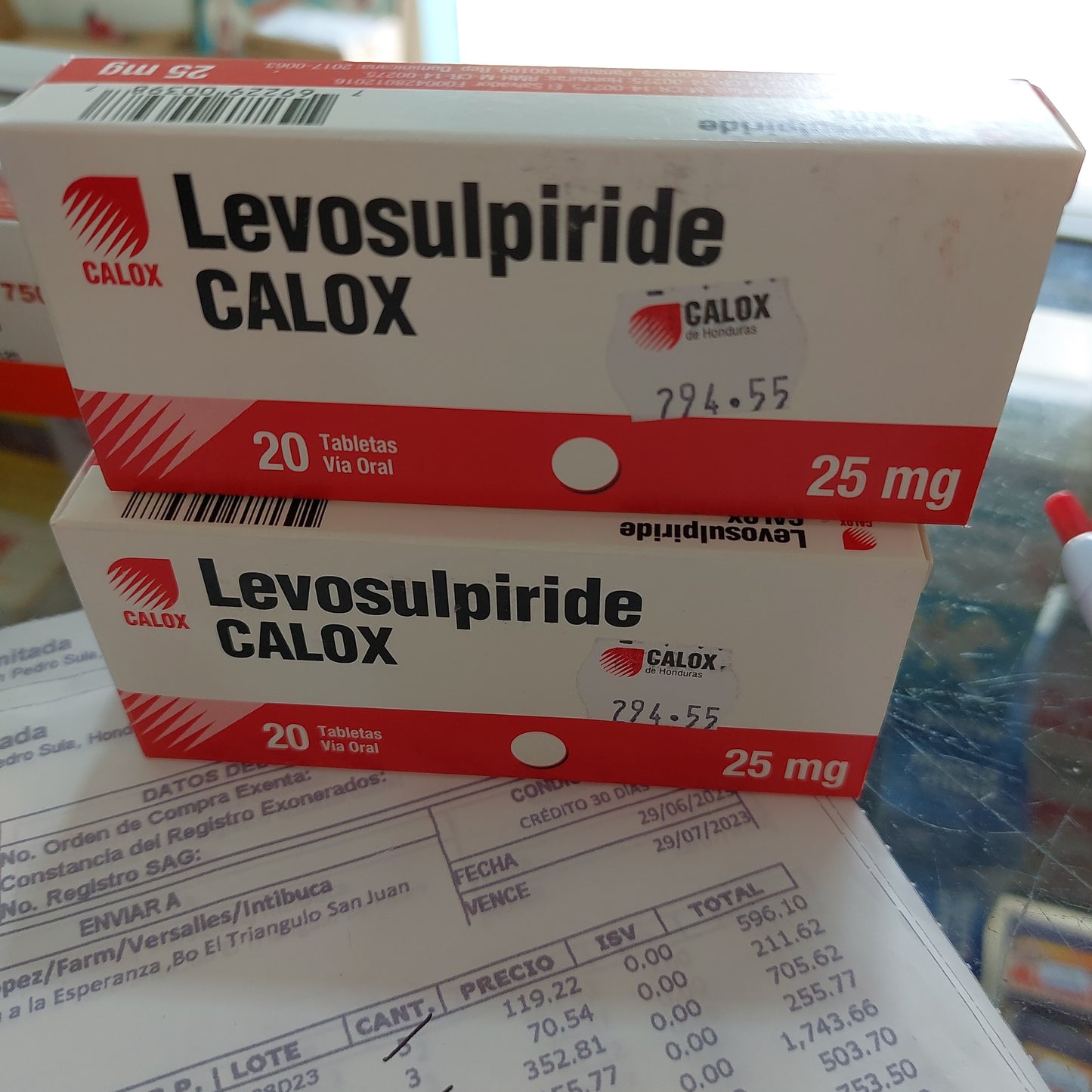 LEVOSULPIRIDE 25MG CALOX