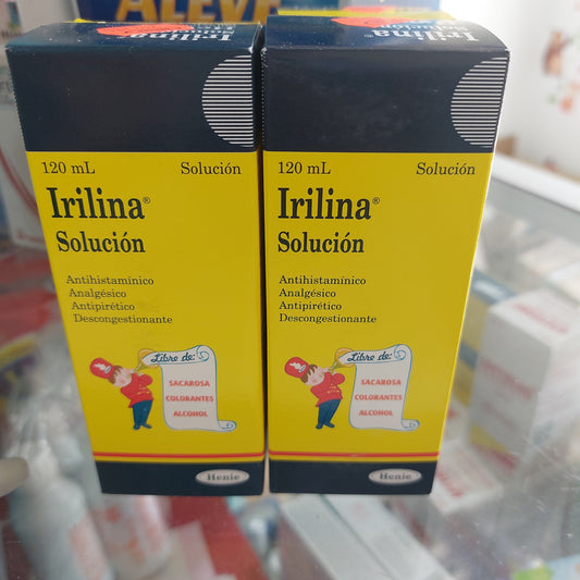 IRILINA SOLUCION X 120ML