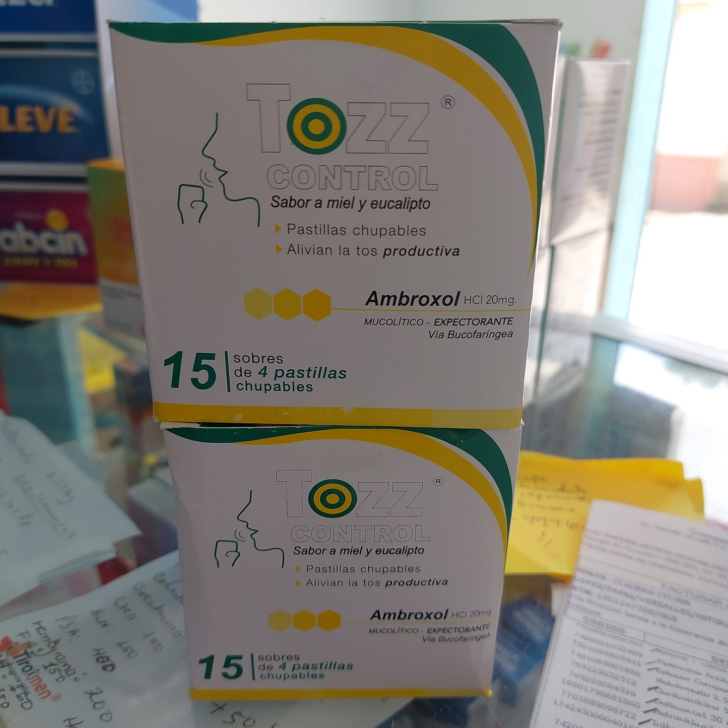 TOZZ CONTROL PASTILLAS