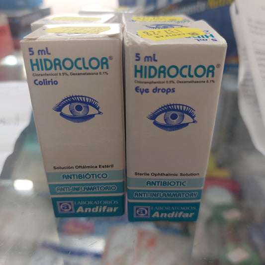 HIDROCLOR COLIRIO 5 ML