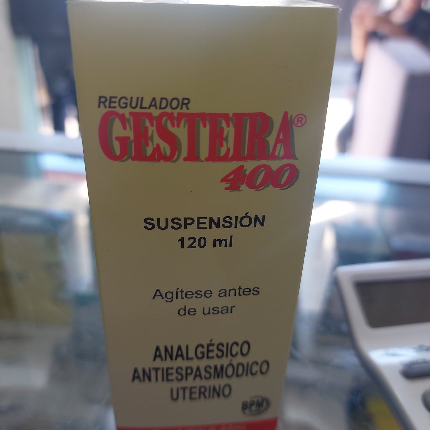 Regulador menstrual gesteira