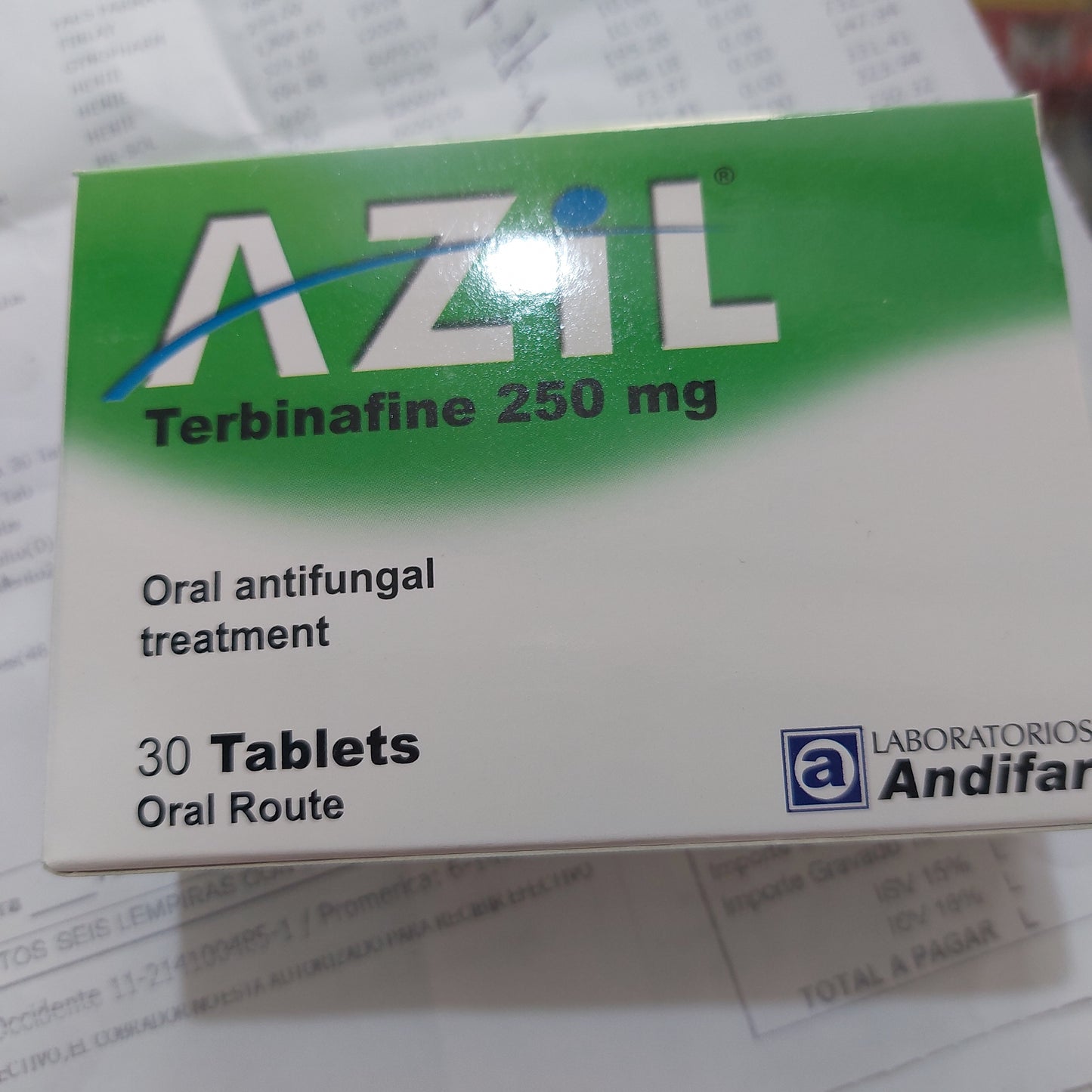 AZIL 250 MG X 30 TABLETAS