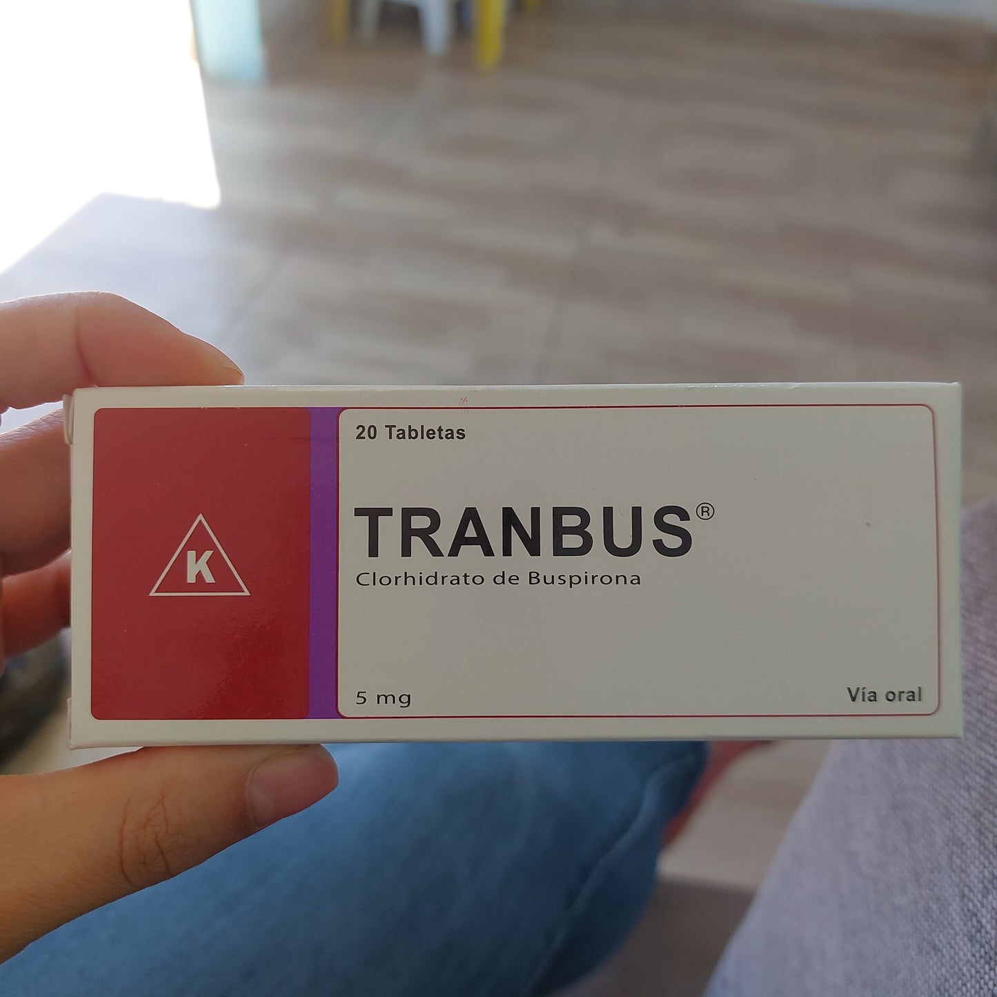 TRANBUS 5MG X 20