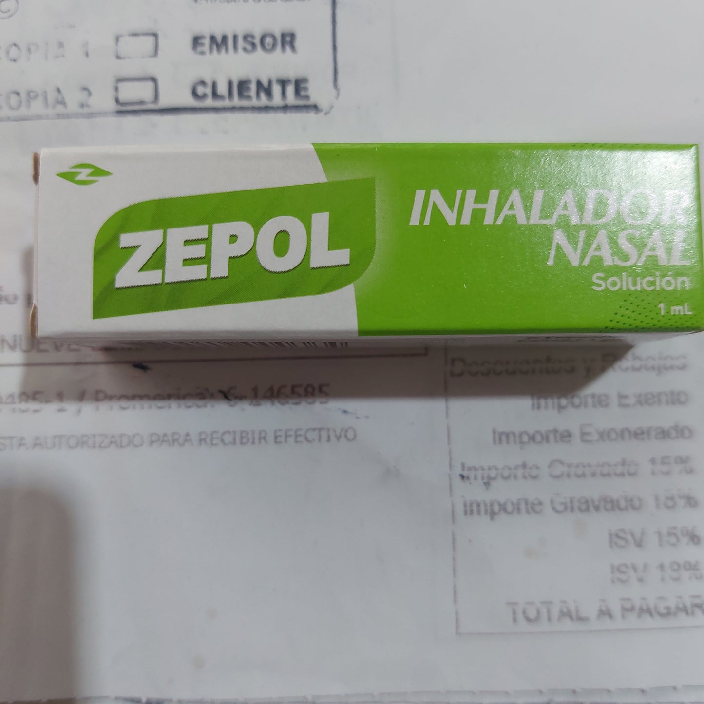 ZEPOL INHALADOR NASAL