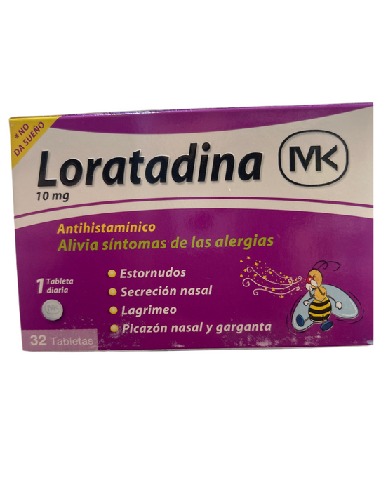 LORATADINA MK 10 MG x 32 tabletas