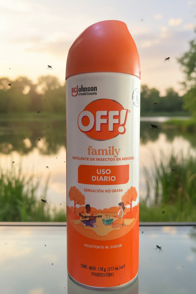 REPELENTE OFF FAMILY AEROSOL ADULTO SPRAY