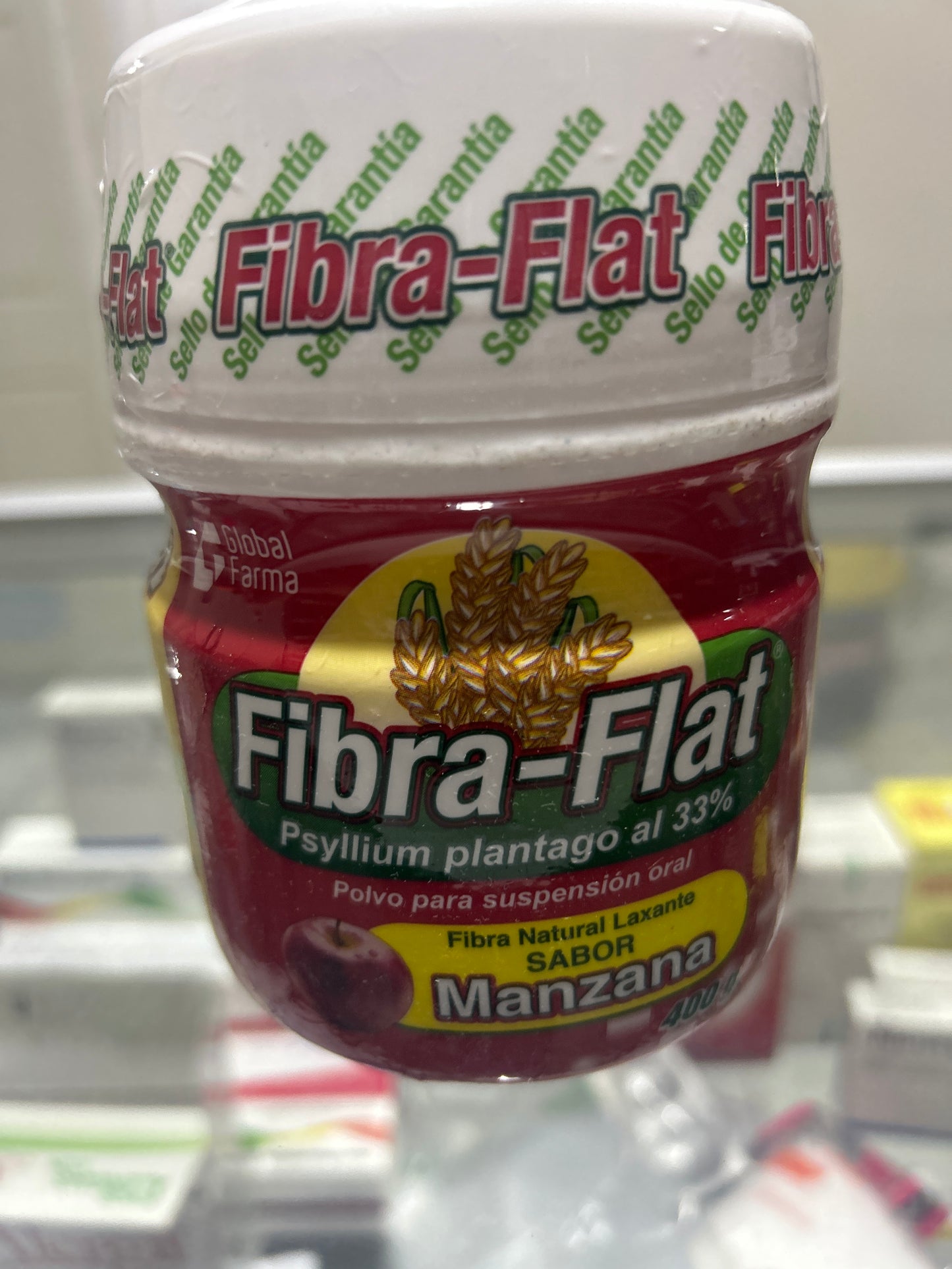 FIBRA -FLAT MANZANA 400gr
