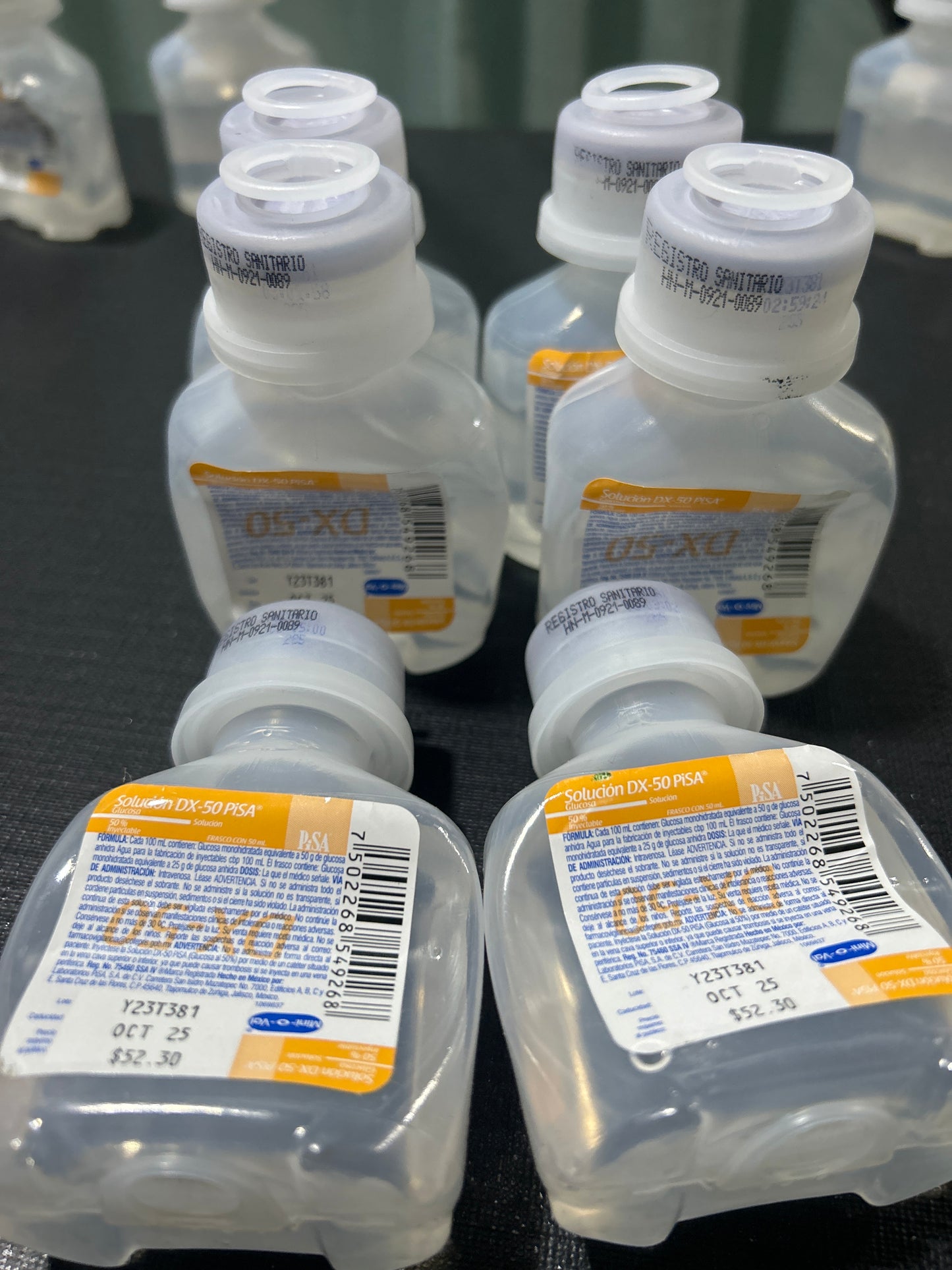 Dextrosa 50% vial iv