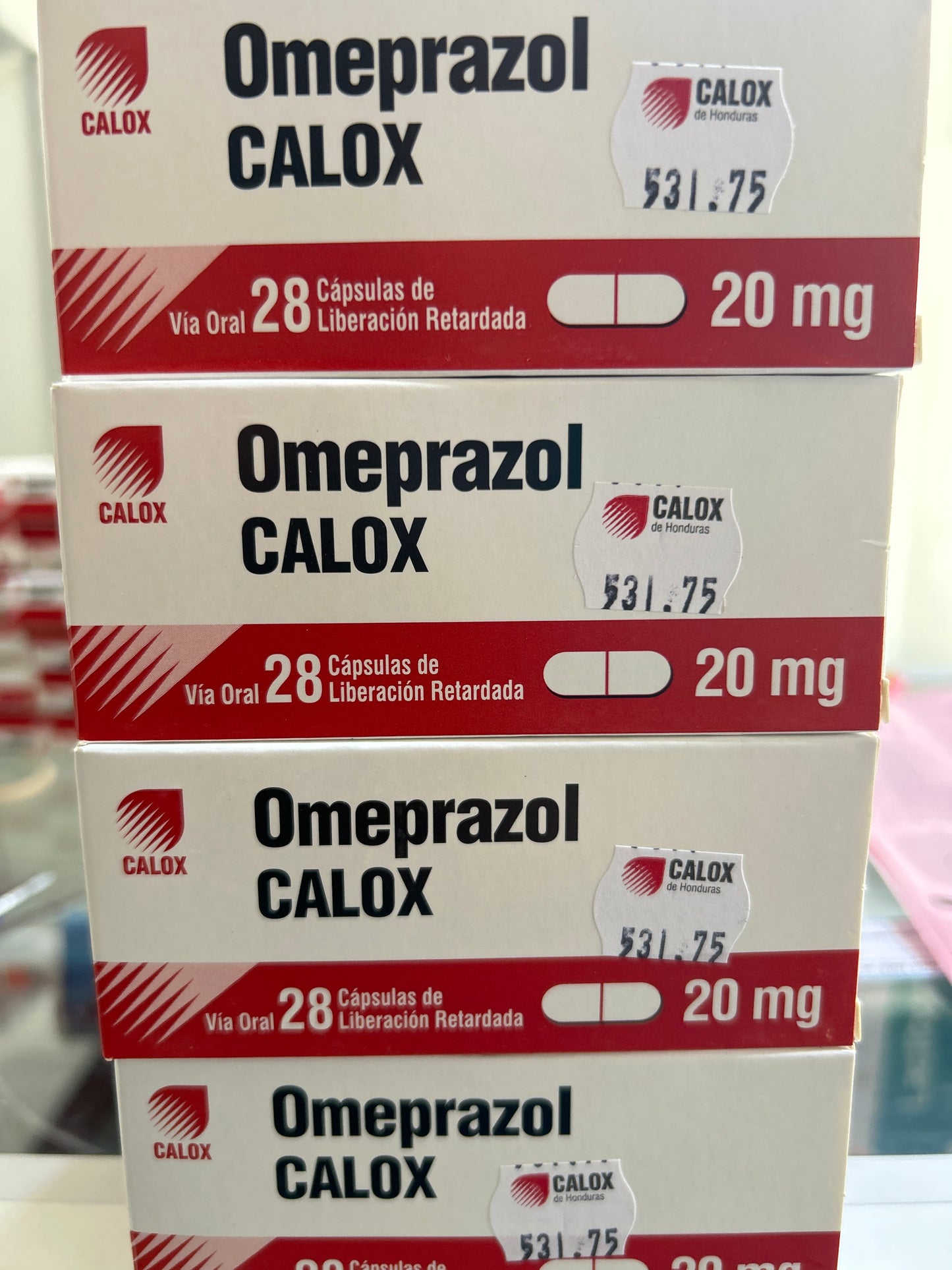 OMEPRAZOL CALOX * 1 unid