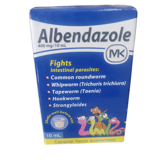 ALBENDAZOL MK 400MG/10 ML