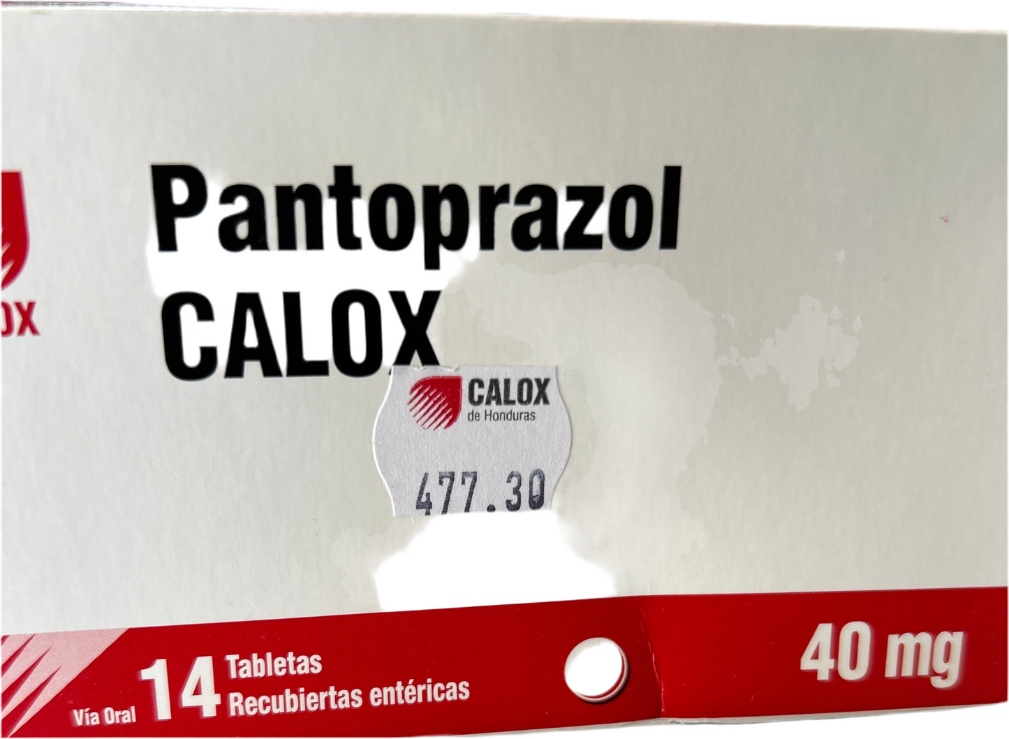 PANTOPRAZOL DÚO PAC 40 MG CALOX