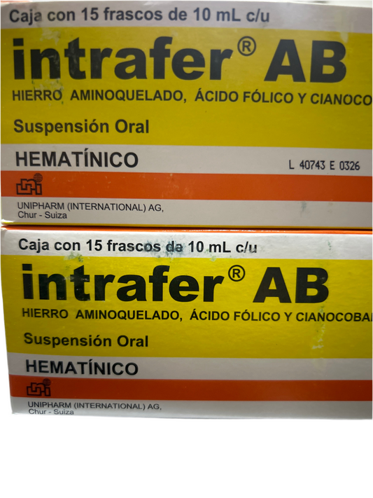 INTRAFER AB x 15 frascos