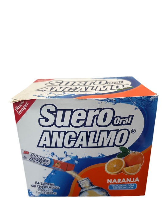 SUERO ORAL ANCALMO NARANJA SOBRES