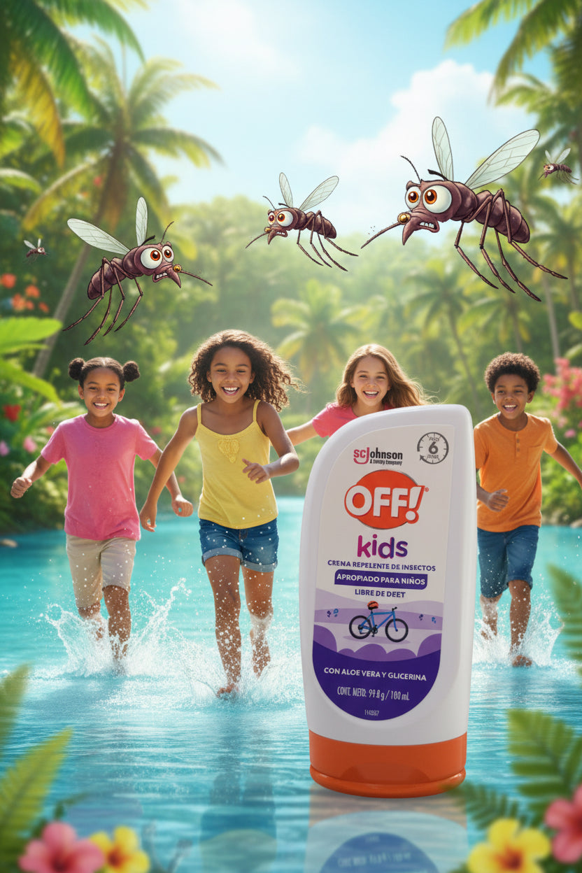REPELENTE OFF KIDS CREMA