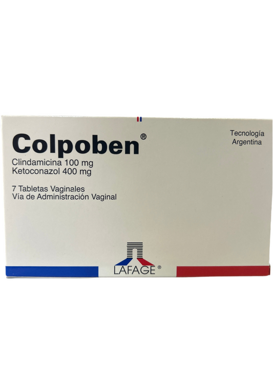 Colpoben x 7 tabletas vaginales