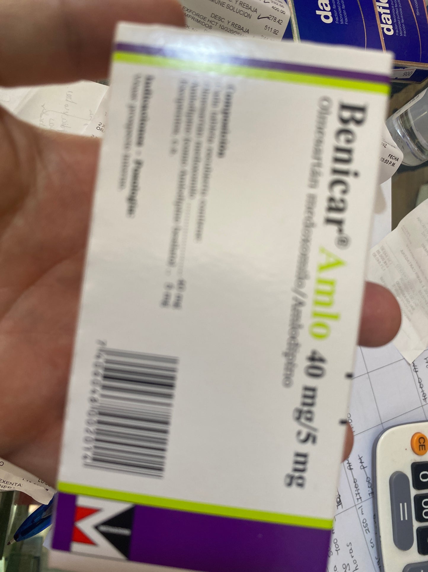 Benicar AMLO 40/5 mg x 14 comprimidos