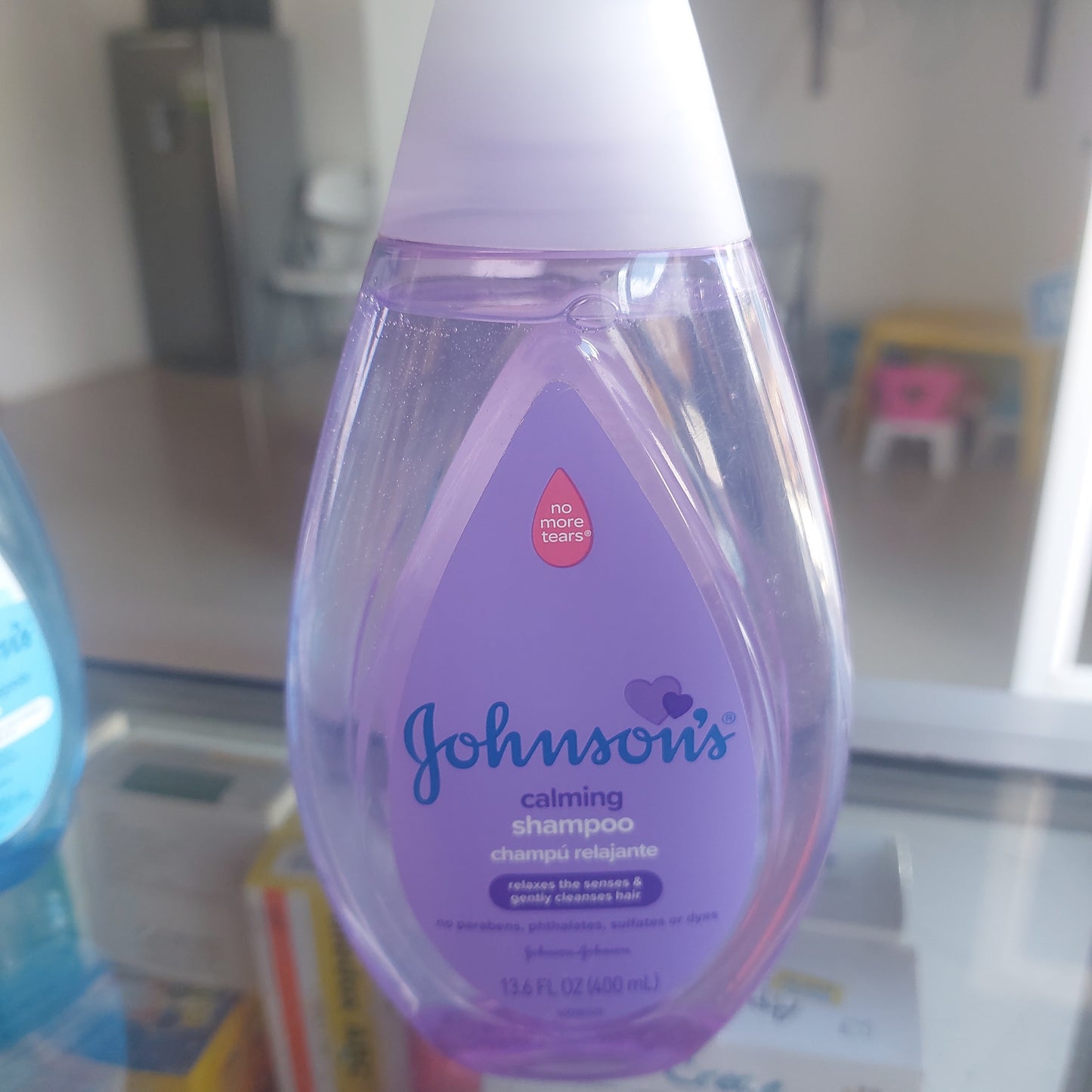Johnsons shampoo calming