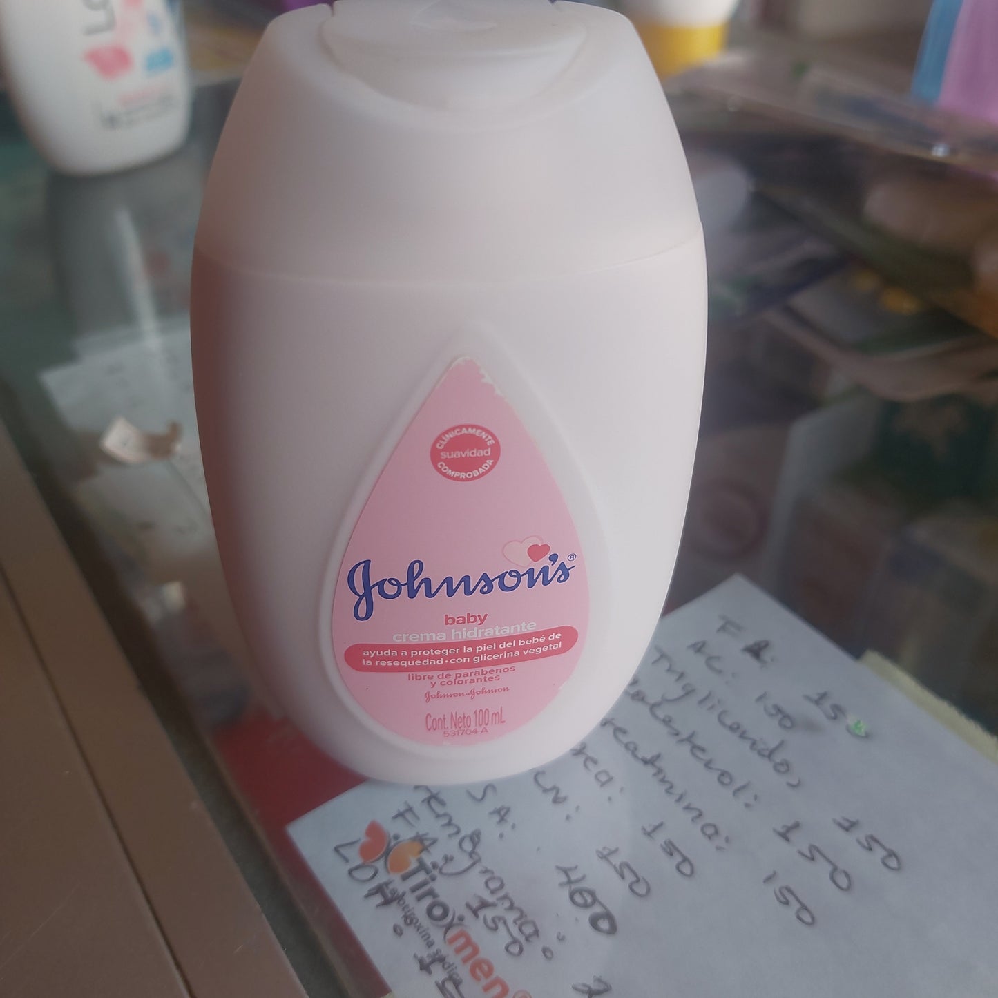 Johsons baby crema hidratante