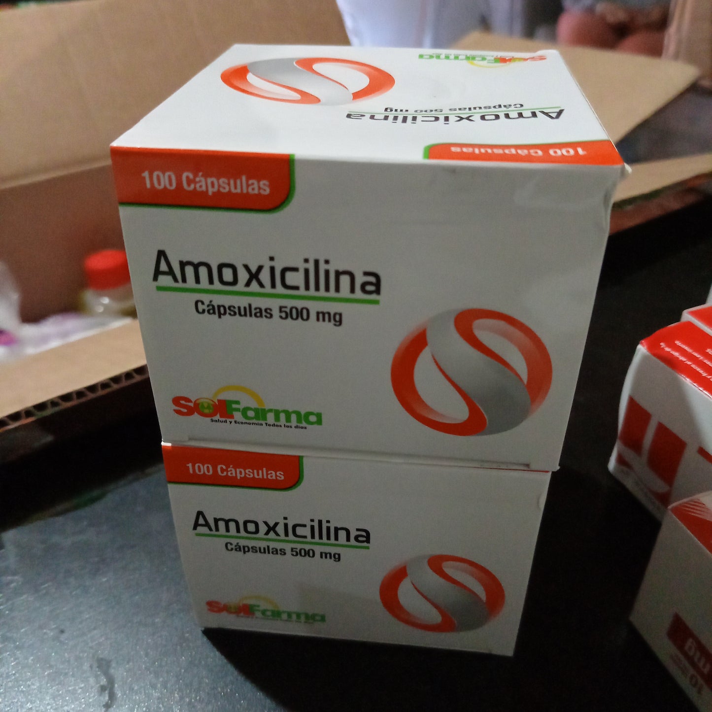 AMOXICILINA SOLFARMA 500MG X 100 CAP