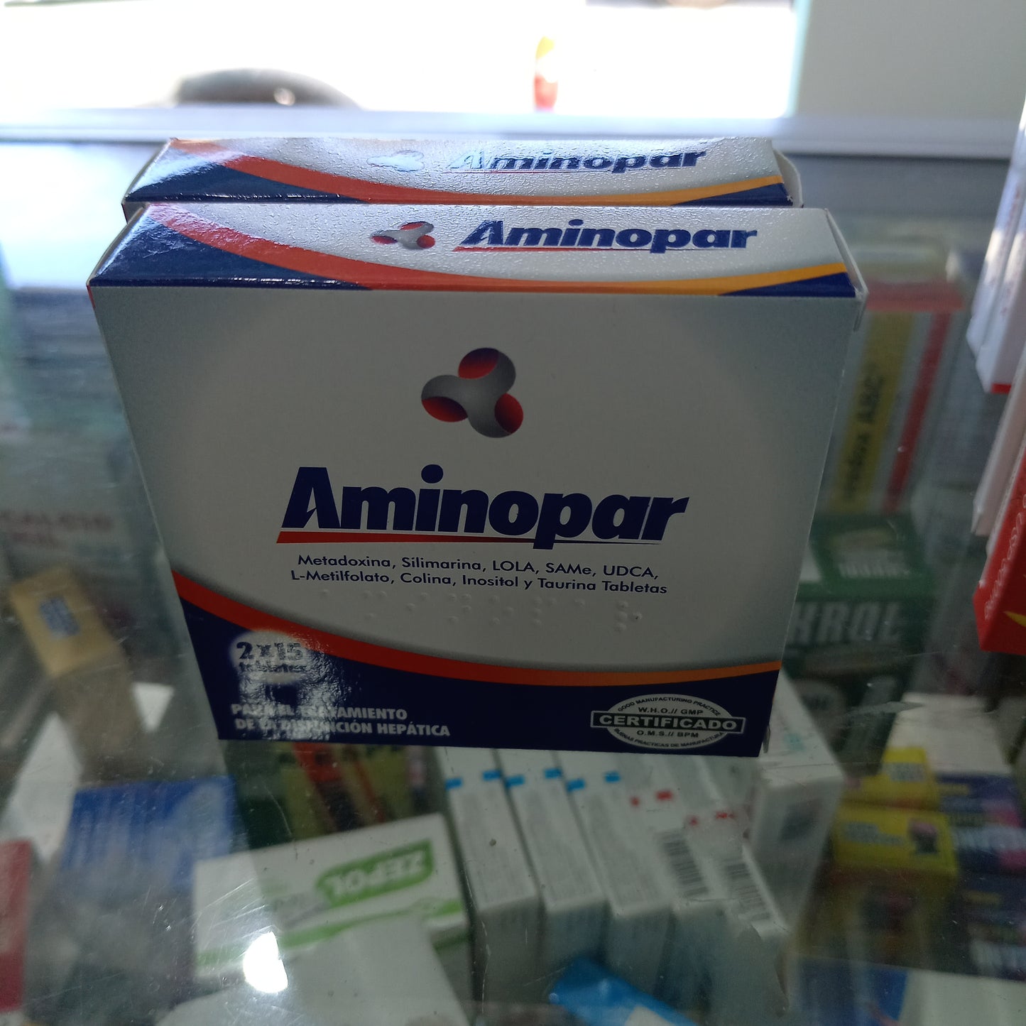 AMINOPAR 250MG 2 X 15