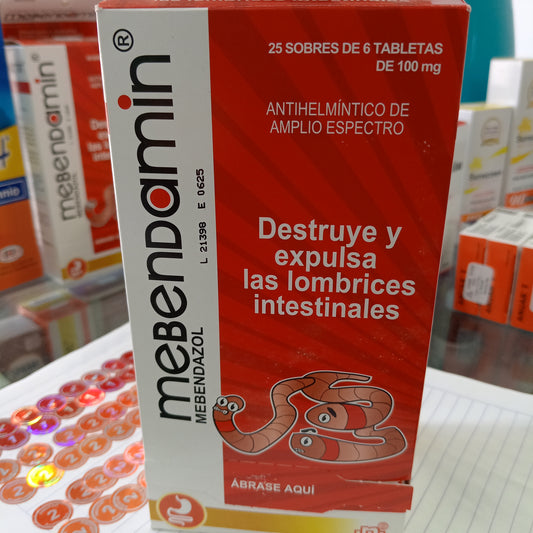 MEBENDAMIN X 25 SOBRES