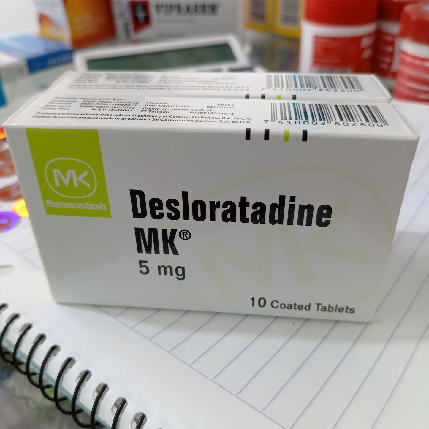 DESLORATADINA 5mg MK