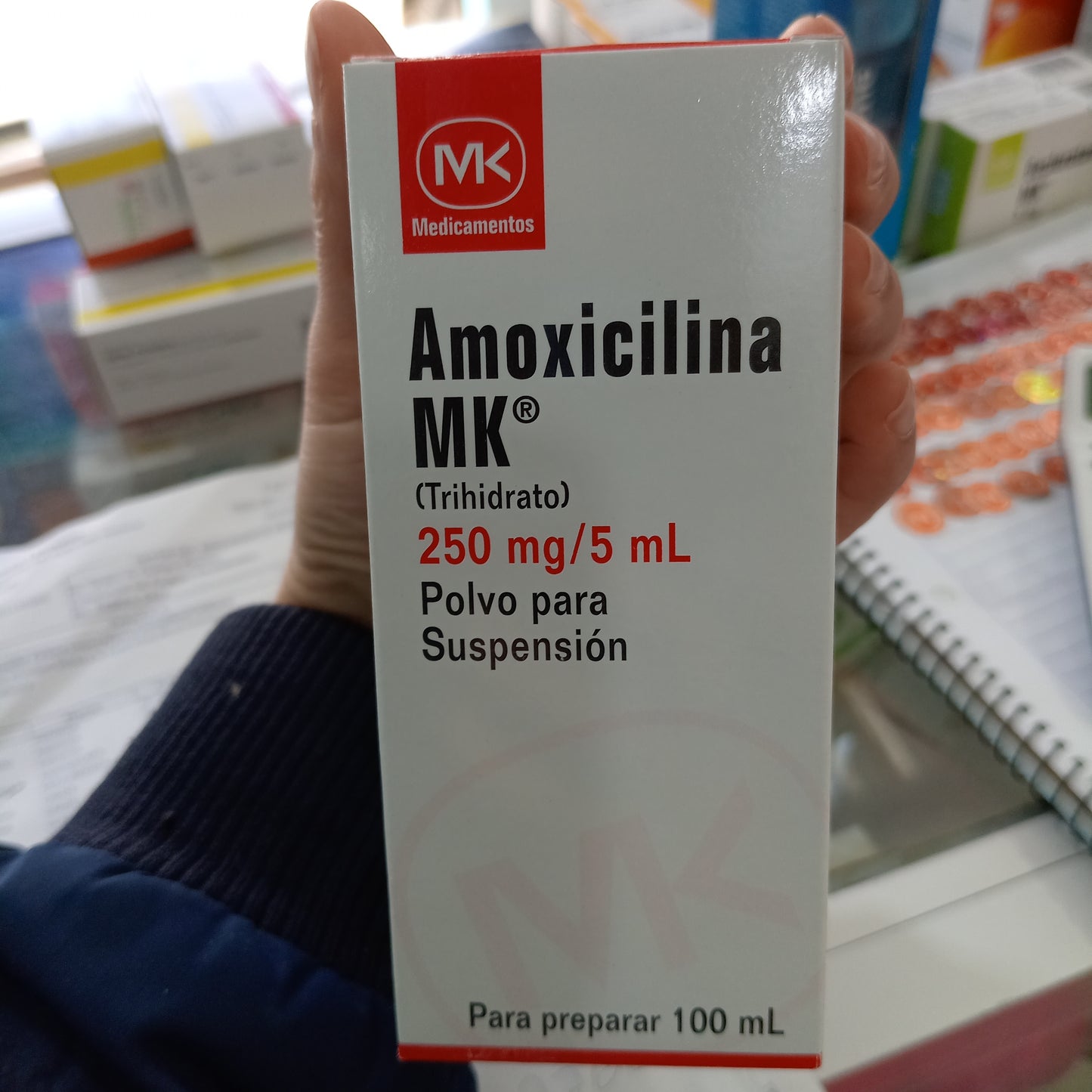 AMOXICILINA MK 250/5ML