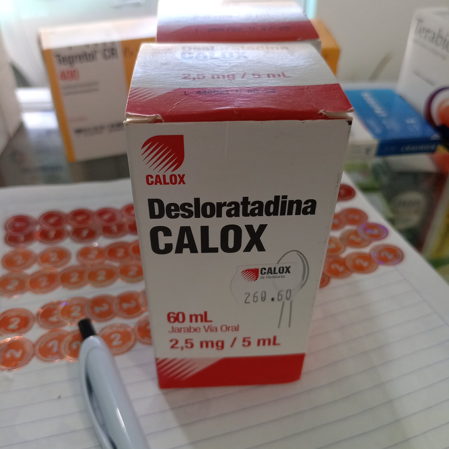DESLORATADINA 60ml CALOX