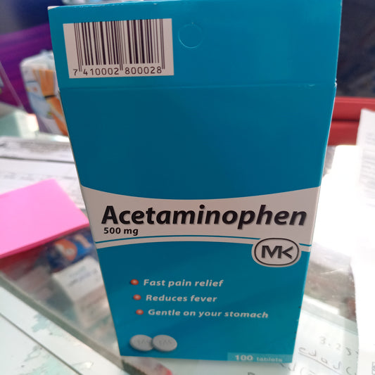 ACETAMINOFEN MK X 1 TABLETAS