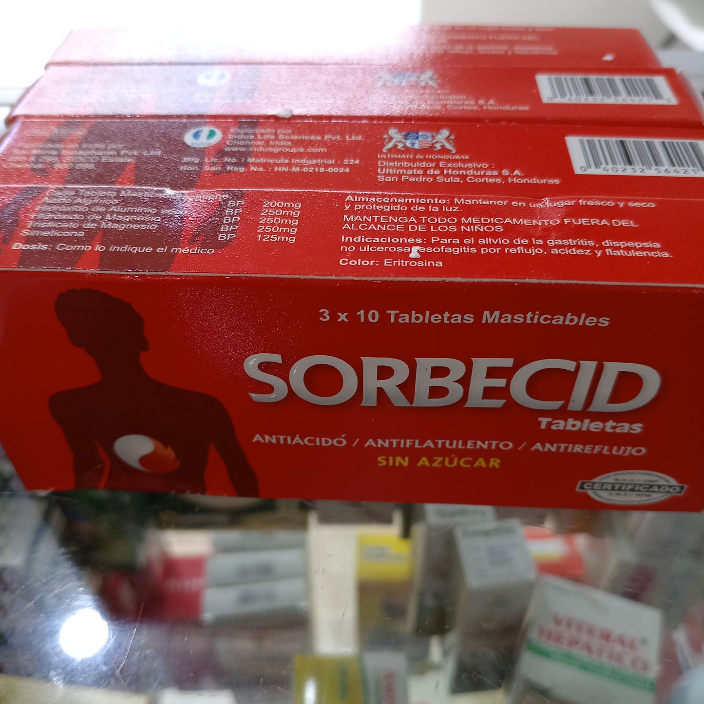 SORBECID TABLETAS