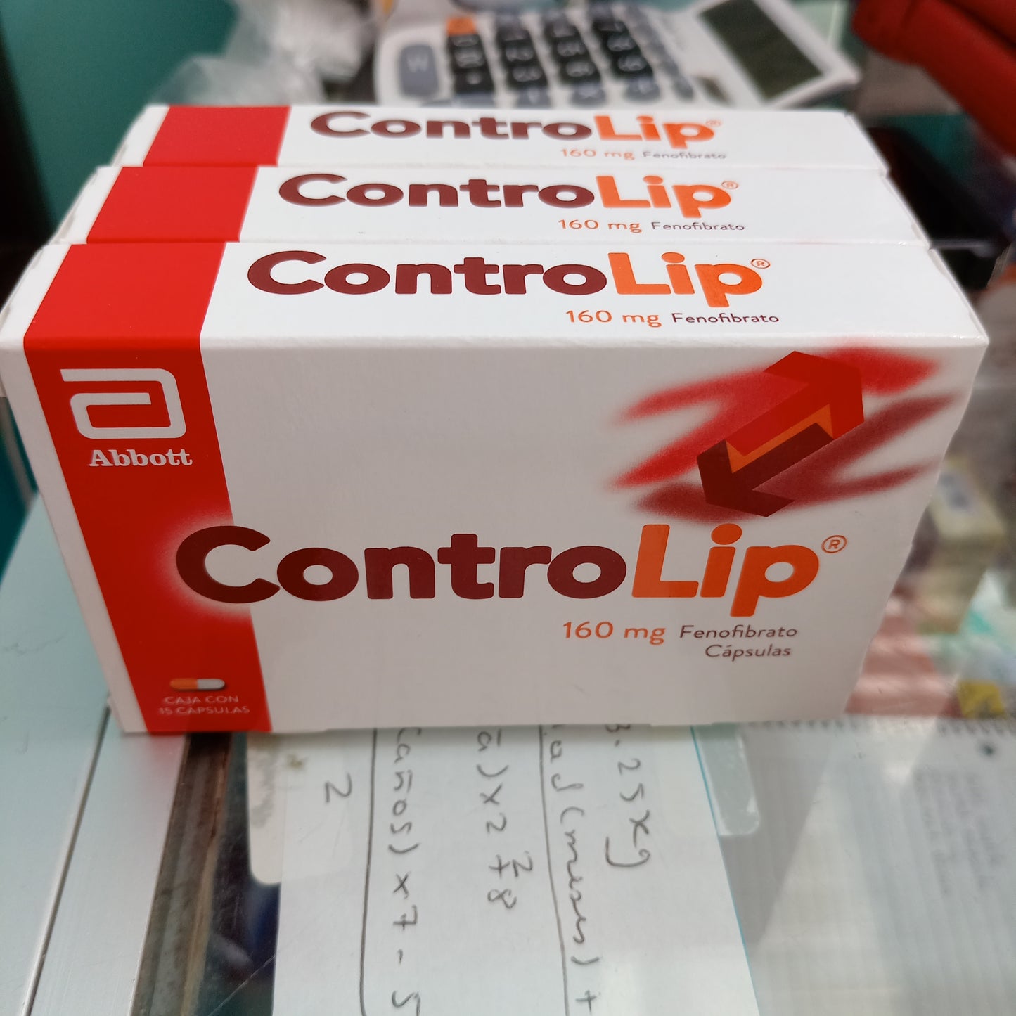 CONTROLIP x 15 160mg