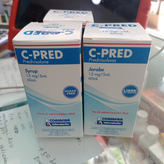 C-PRED PREDNISOLONA 15MG/5ML