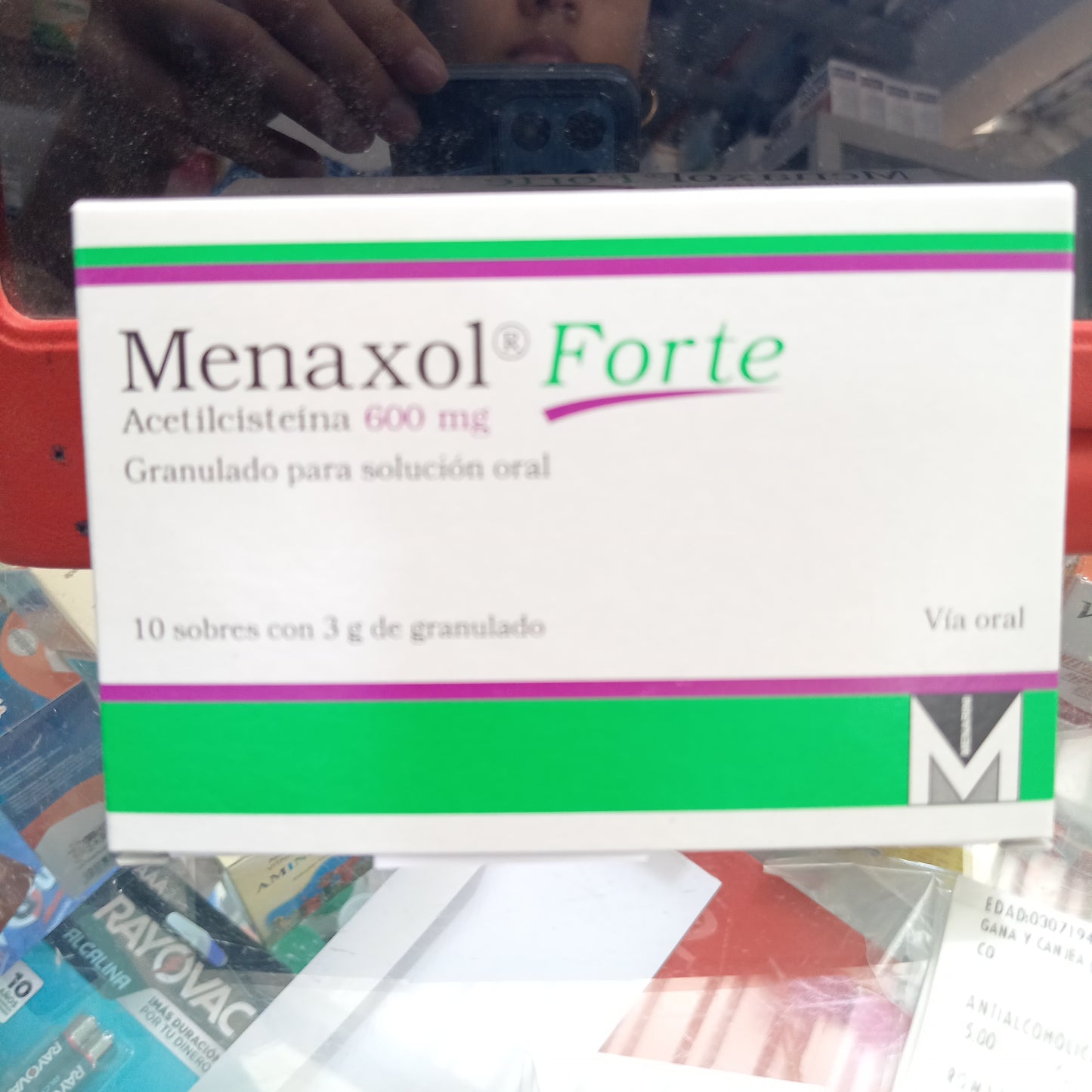MENAXOL FORTE SOBRE