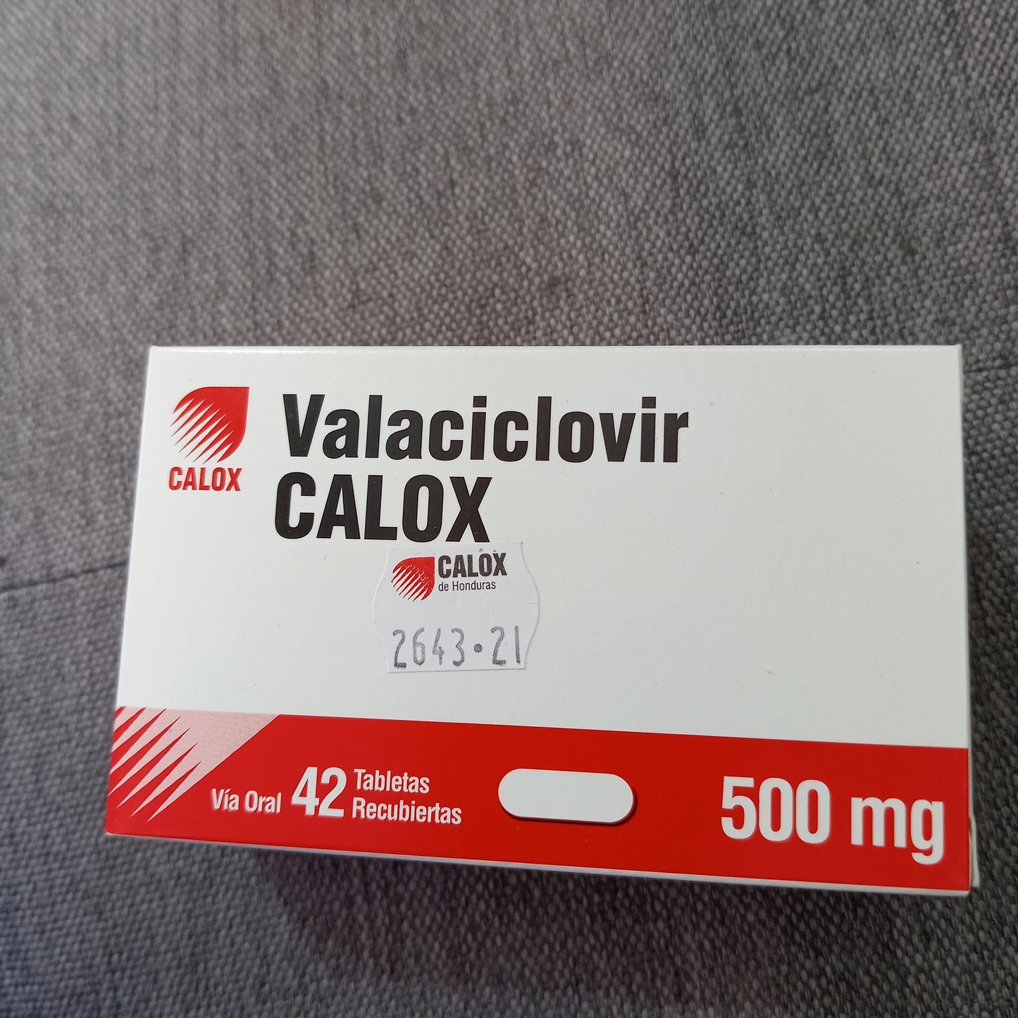 Valaciclovir 500mg Calox
