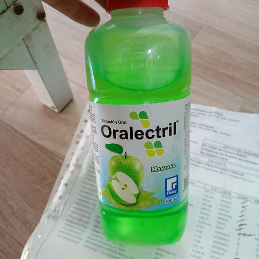 ORALECTRIL MANZANA 500ML SOLFARMA