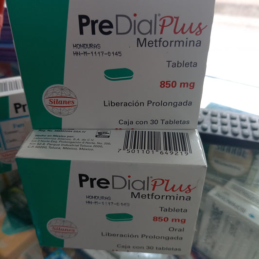 PREDIAL PLUS 850 MG