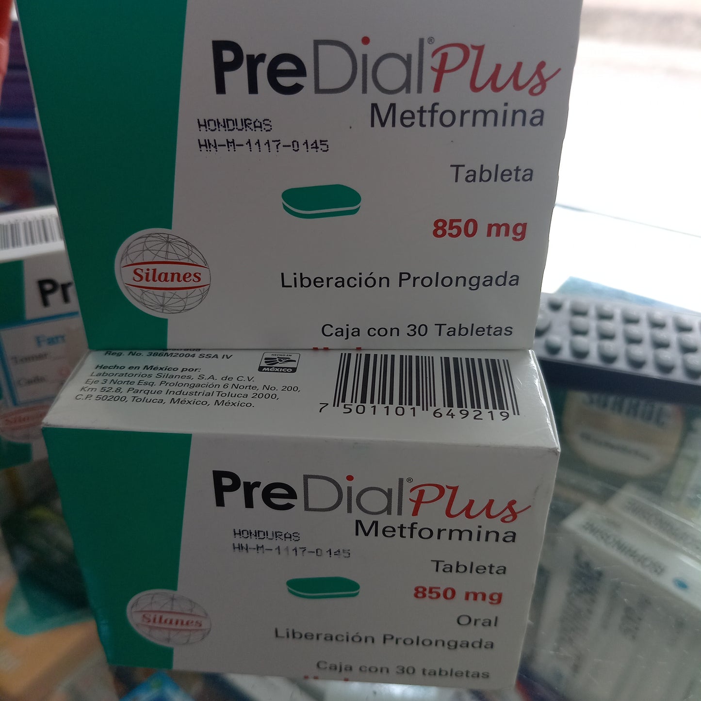 PREDIAL PLUS 850 MG