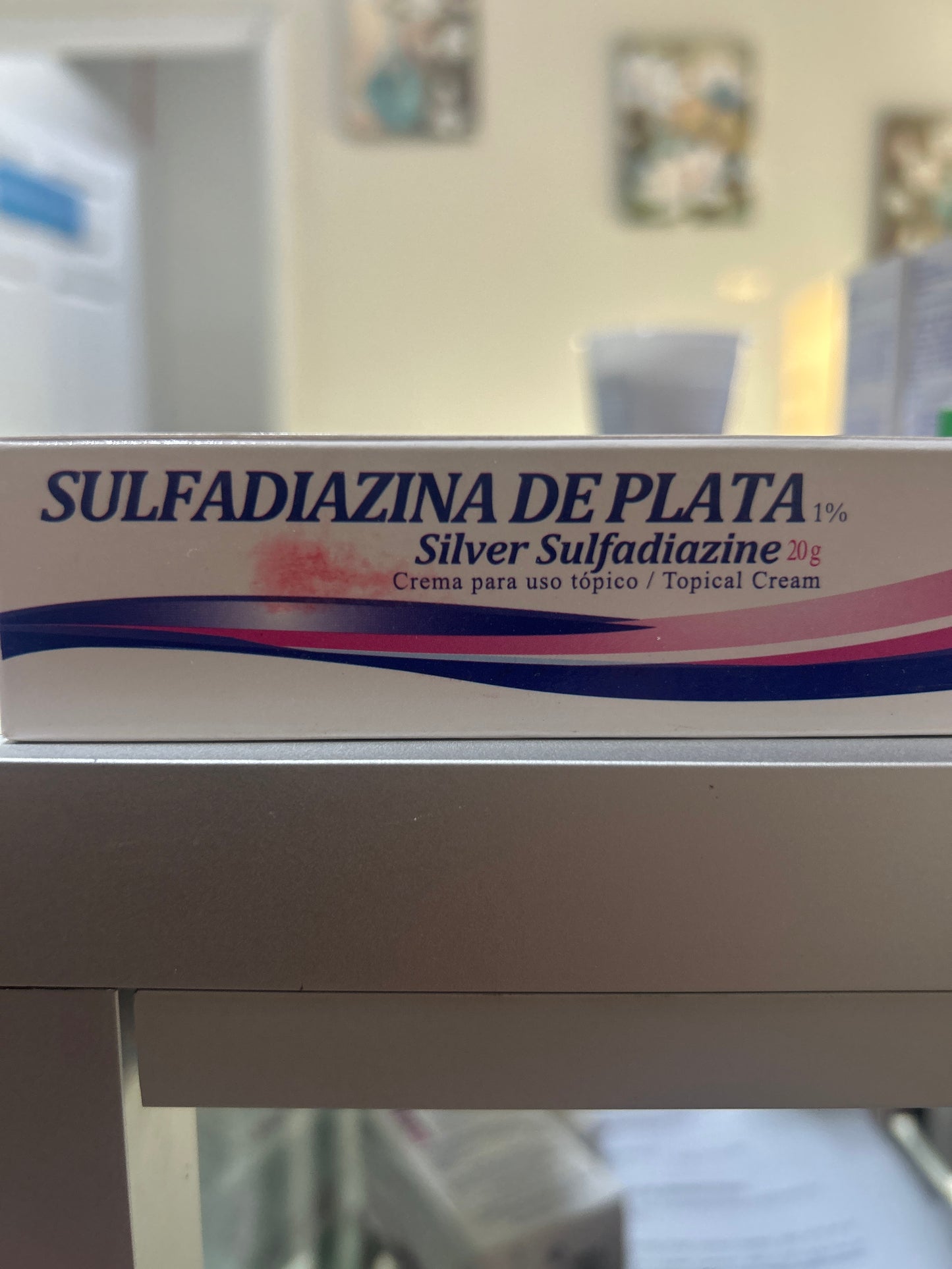 SULFADIAZINA DE PLATA