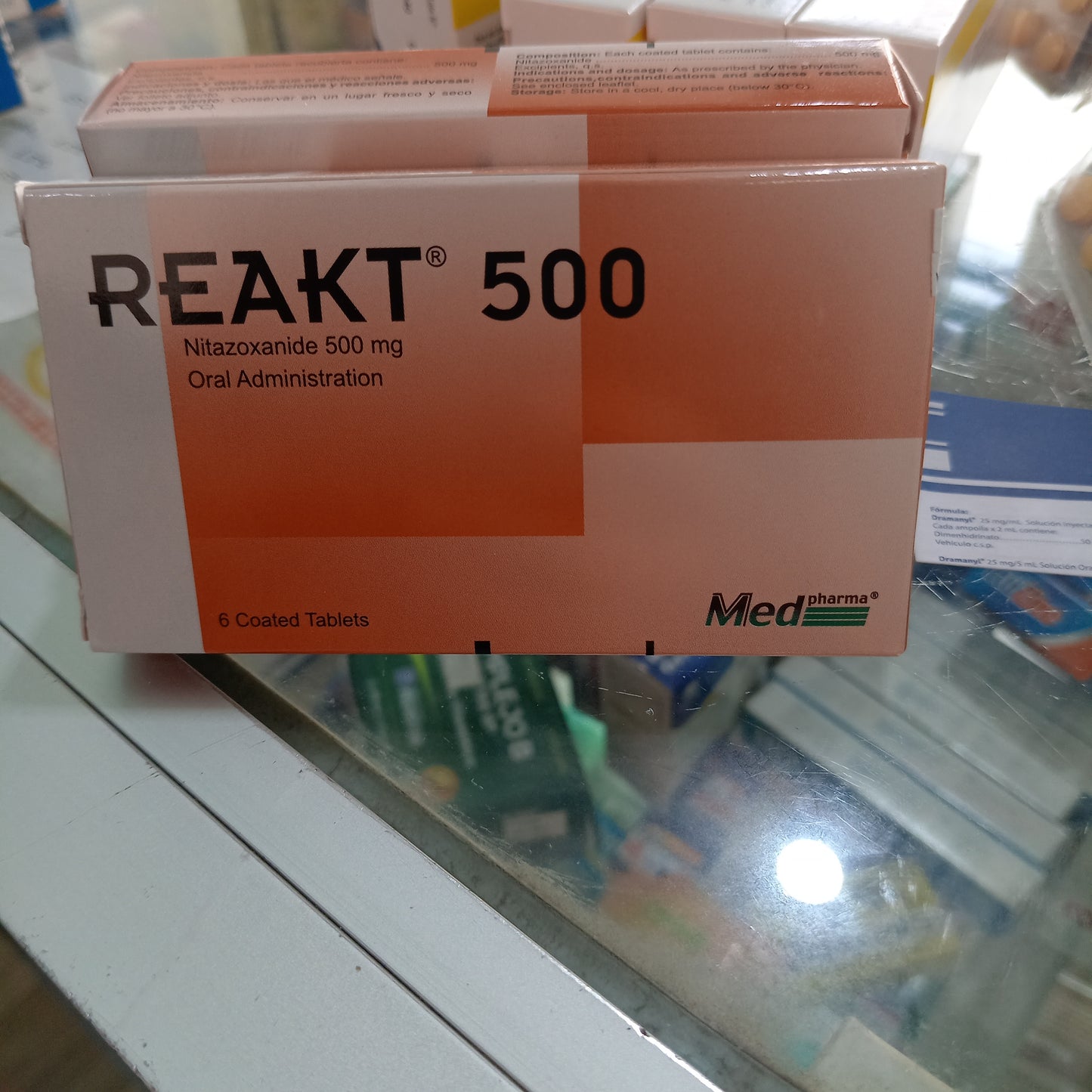 REAKT 500 x 6 tabl