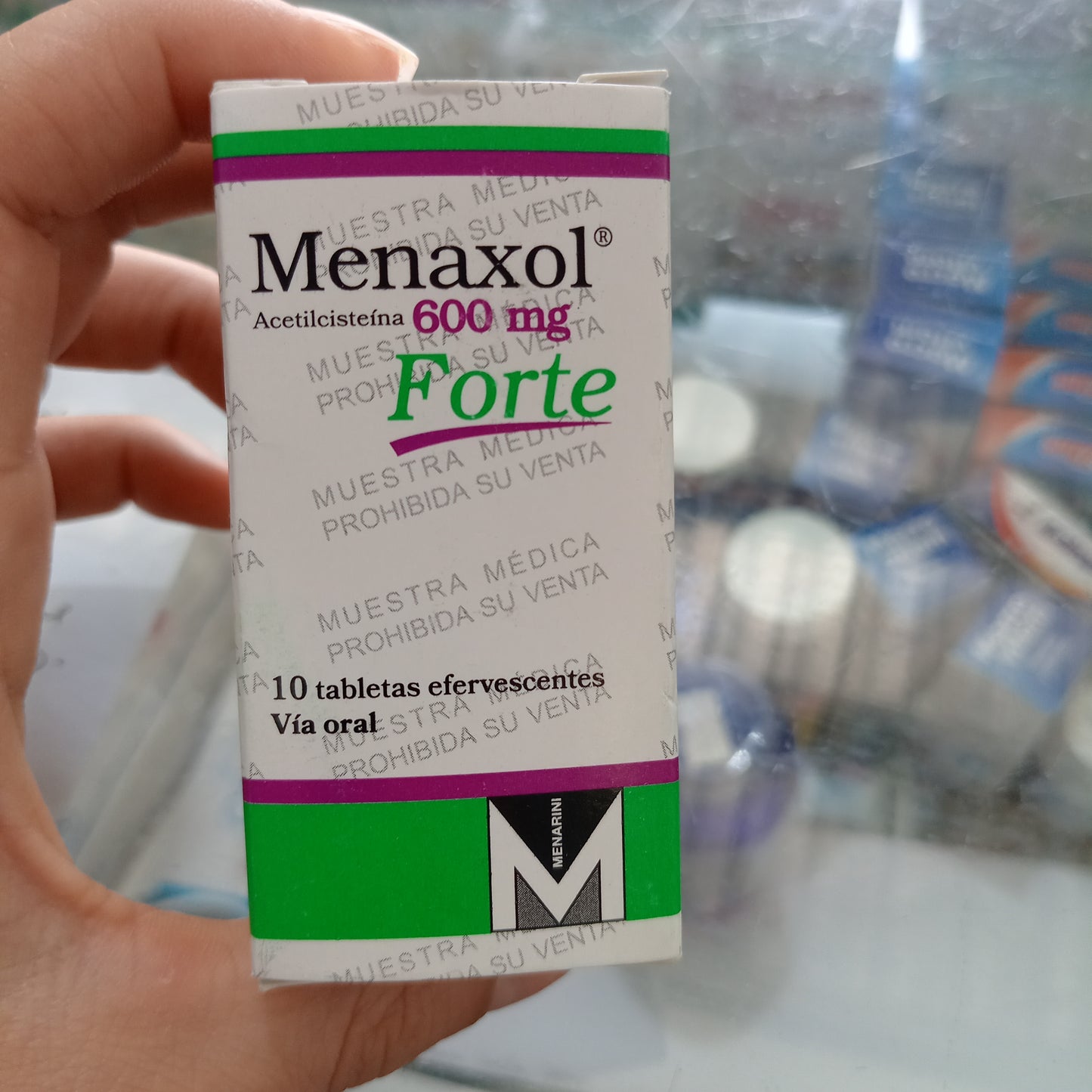 MENAXOL FORTE TABLETAS