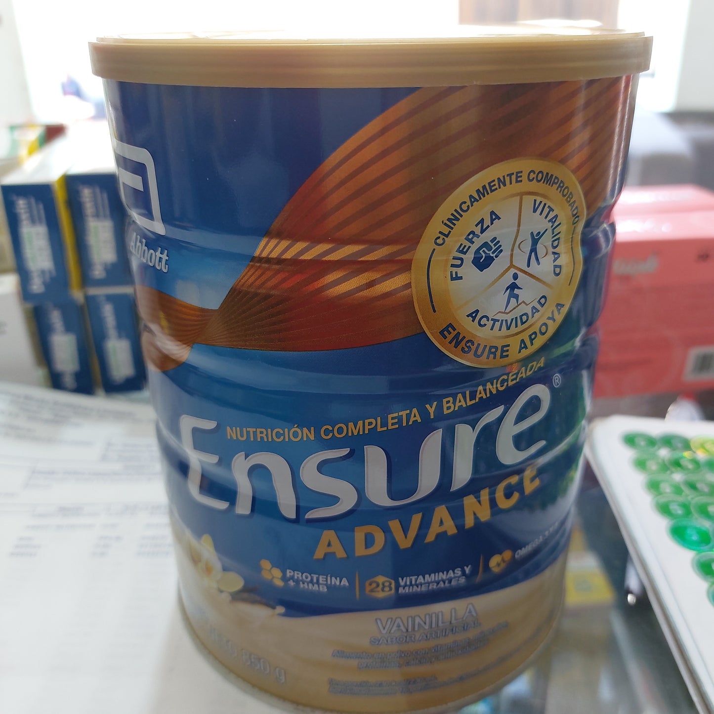 ENSURE ADVANCE VAINILLA 850gr
