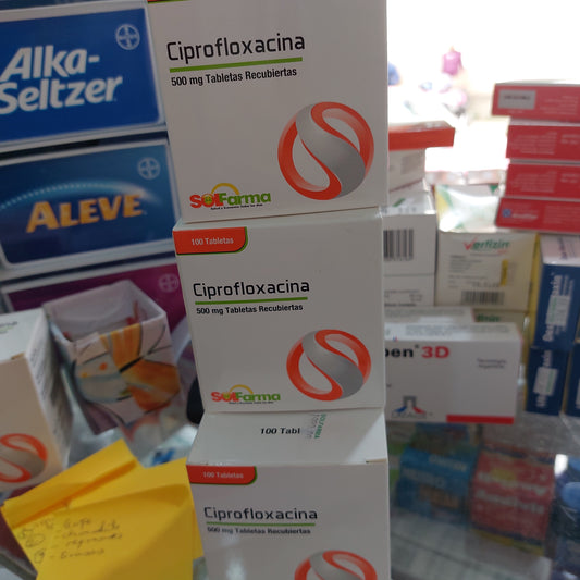 CIPROFLOXACINA 500MG SOLFARMA
