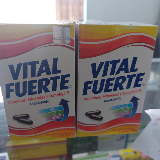 VITAL FUERTE 100 CAP GELE