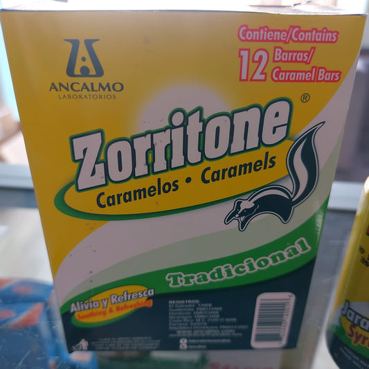 ZORRITONE CARAMELOS x 1 Barra